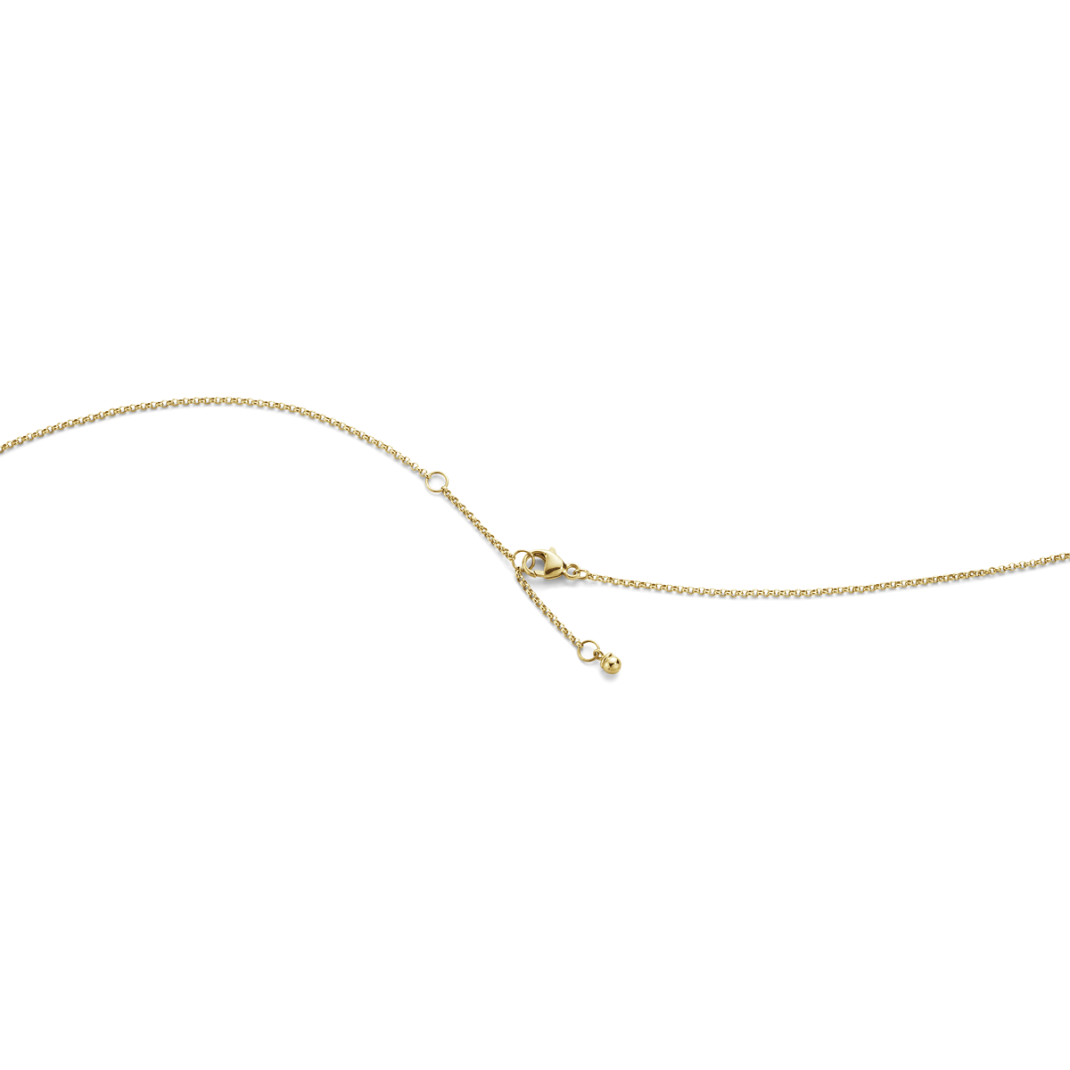 18ct yellow gold with white diamond grape pendant on chain 20000666kPNk