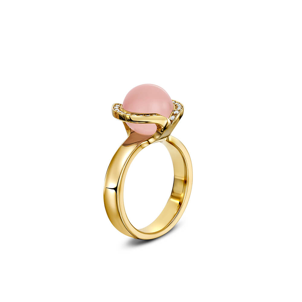andrew geoghegan celestial rose ring in 18ct yellow gold 16001001