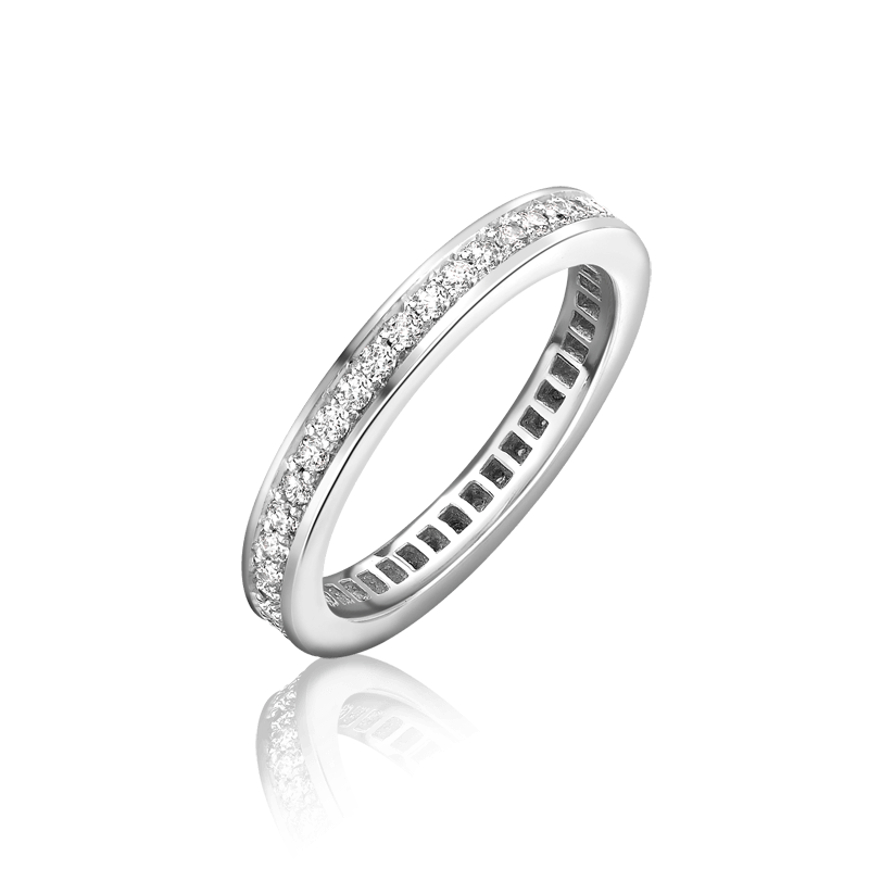 diamond eternity style ring in platinum 1006822
