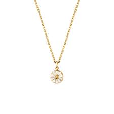 georg jensen daisy necklace with pendant small georg jensen daisy necklace with pendant small