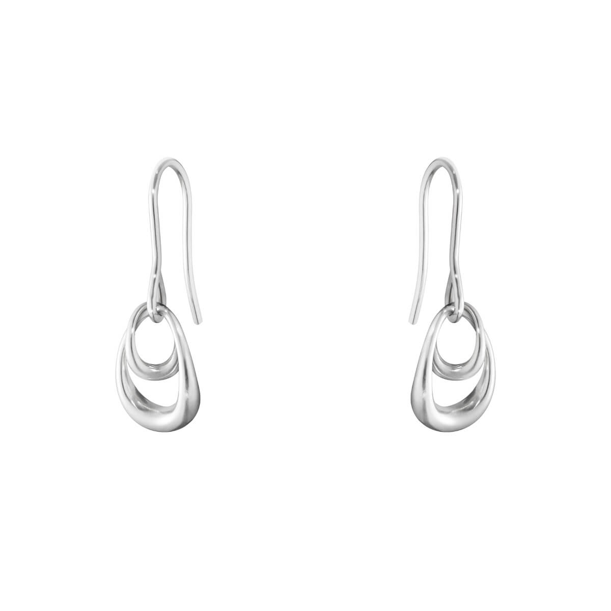 georg jensen silver offspring hook earrings 10012312