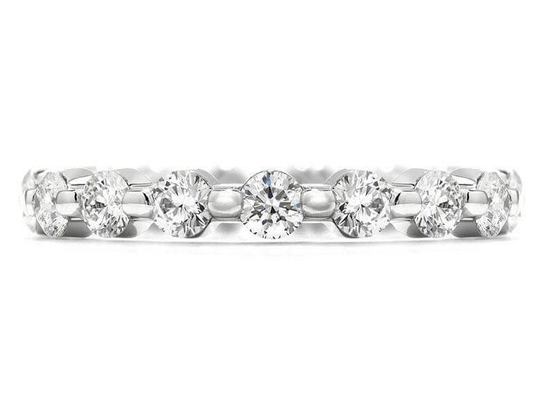 hearts on fire multiplicity single prong eternity band 1801212