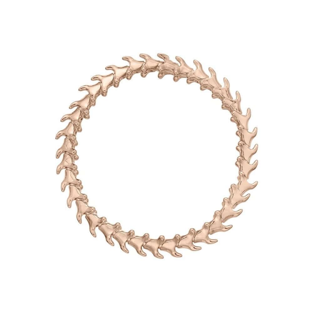 shaun leane rose gold vermeil serpents trace slim bracelet st012rvnabzm