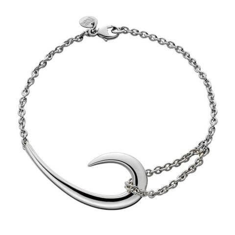 shaun leane silver hook bracelet sa016ssnabos