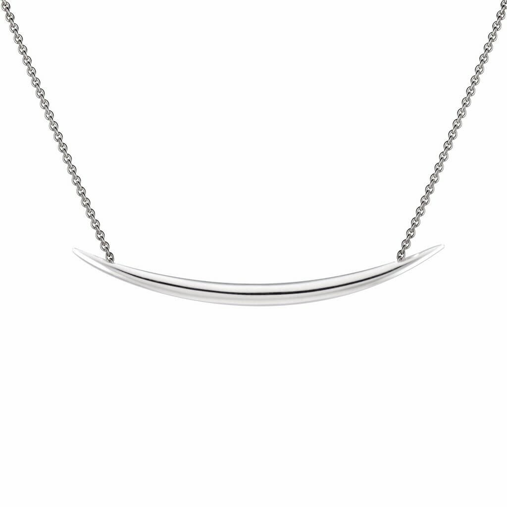 shaun leane silver quill pendant and chain qu006ssnanos