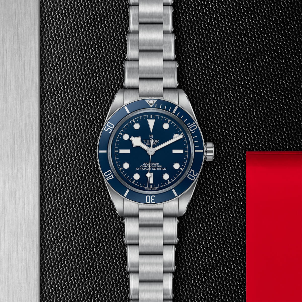 tudor black bay fifty eight navy blue 39mm steel on bracelet m79030b 0001