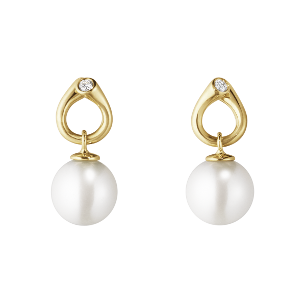 3519643 MAGIC earrings gold pearl diamond