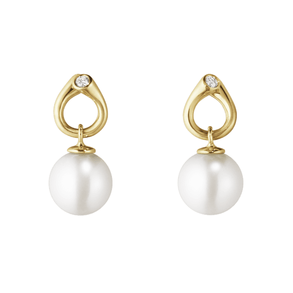 3519643 MAGIC earrings gold pearl diamond