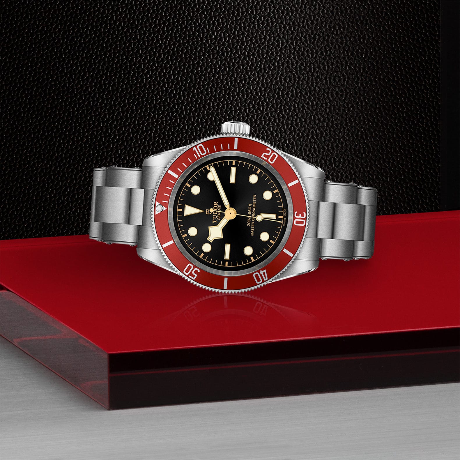 TUDOR Black Bay 41MM Steel with Burgundy Bezel - Walker Luxury 